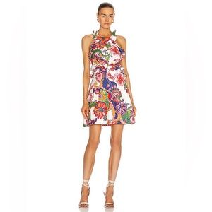 Zimmermann Multicolor Floral Mini Dress